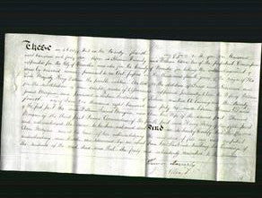 Deed by Married Women - Ann Morgan-Original Ancestry