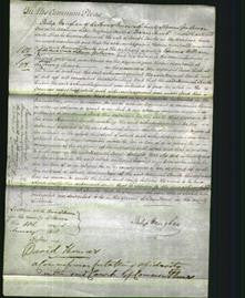 Court of Common Pleas - Hannah Tombs-Original Ancestry