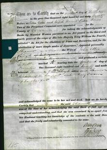 Deed by Married Women - Eleanor Lloyd-Original Ancestry