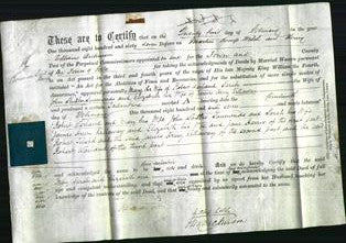 Deed by Married Women - Mary Warland, Sarah Simmonds, Elizabeth Killaway-Original Ancestry
