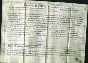 Deed by Married Women - Sarah Sargent, Mary Adams and Elizabeth Garos-Original Ancestry