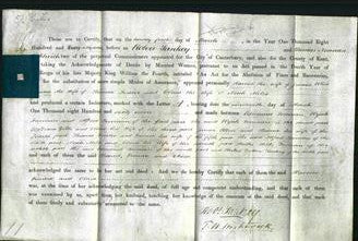 Deed by Married Women - Harriet Ellen, Emma Fowler and Clara Miles-Original Ancestry