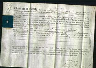 Deed by Married Women - Ann Wheatcroft Fotherby-Original Ancestry