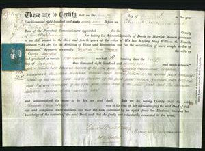 Deed by Married Women - Elizabeth Jane Brendon-Original Ancestry