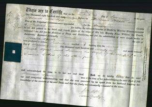 Deed by Married Women - Jemima Spear-Original Ancestry