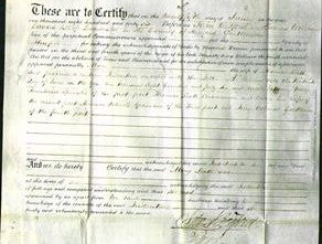 Deed by Married Women - Mary Leath-Original Ancestry