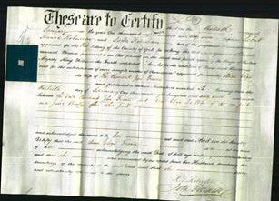 Deed by Married Women - Anne Eliza Fearon-Original Ancestry