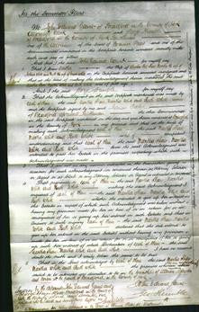 Court of Common Pleas - Martha Shaw, Martha White and Ruth White-Original Ancestry