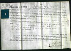 Deed by Married Women - Elizabeth Marsden-Original Ancestry