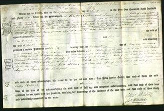 Deed by Married Women - Salley Bullock and Ann Bullock-Original Ancestry