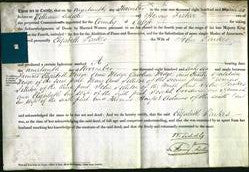 Deed by Married Women - Elizabeth Parkes-Original Ancestry