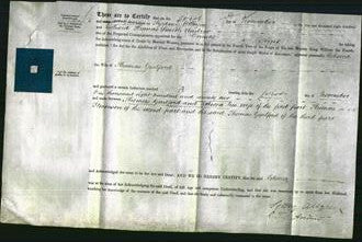 Deed by Married Women - Rebecca Guilford-Original Ancestry