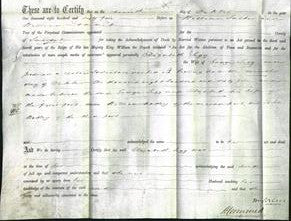 Deed by Married Women - Elizabeth Legg-Original Ancestry