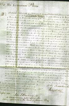 Court of Common Pleas - Mary Searsbrick-Original Ancestry