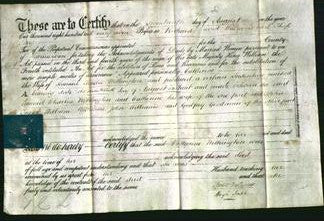 Deed by Married Women - Catherine Withington-Original Ancestry