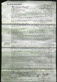 Court of Common Pleas - Marry Heron and Elizabeth Gillie-Original Ancestry