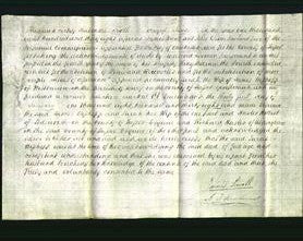 Deed by Married Women - Sarah Bishopp-Original Ancestry