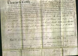 Deed by Married Women - Elizabeth Hutton-Original Ancestry