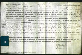Deed by Married Women - Celina Flower #9-Original Ancestry