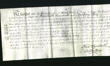 Deed by Married Women - Sarah Clark-Original Ancestry