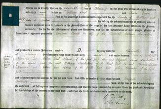 Deed by Married Women - Elizabeth Sarah Fairbrother-Original Ancestry