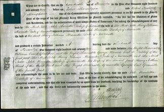 Deed by Married Women - Adele Henrietta, Duchess of Newcastle-Original Ancestry