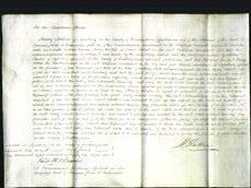 Court of Common Pleas - Mary Calvert-Original Ancestry