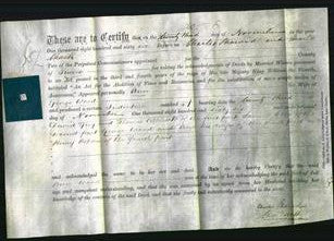 Deed by Married Women - Ann Wood-Original Ancestry