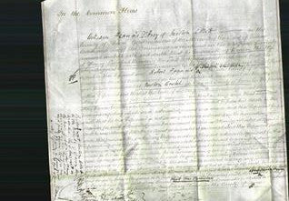 Court of Common Pleas - Mary Brown-Original Ancestry