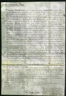 Court of Common Pleas - Mary Lambert and Martha Ann Cushion-Original Ancestry