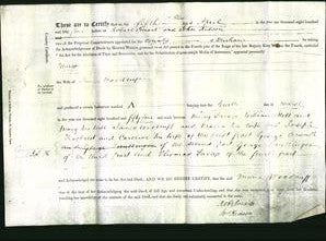 Deed by Married Women - Maria Woodruff-Original Ancestry