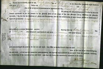 Deed by Married Women - Mary Anne Gurnell Ogilvie-Original Ancestry