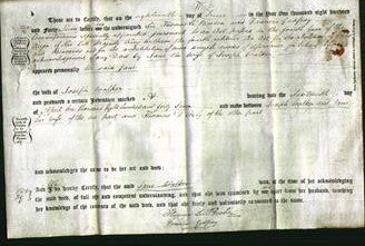 Deed by Married Women - Jane Walker-Original Ancestry