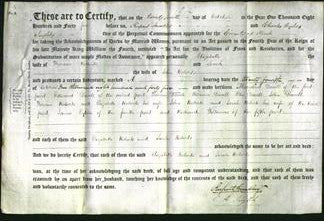 Deed by Married Women - Elizabeth Roberts and Sarah Roberts-Original Ancestry