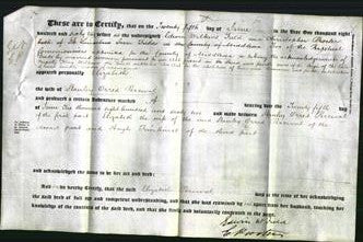 Deed by Married Women - Elizabeth Percival-Original Ancestry