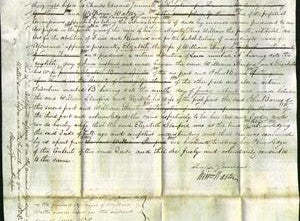 Deed by Married Women - Elizabeth Stanford-Original Ancestry