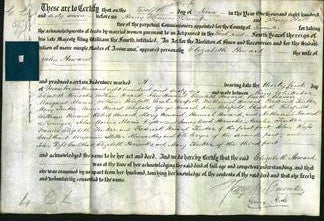 Deed by Married Women - Elizabeth Howard-Original Ancestry
