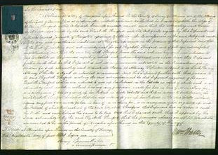 Court of Common Pleas - Elizabeth Stanford-Original Ancestry