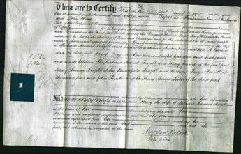 Deed by Married Women - Mary Frazell-Original Ancestry