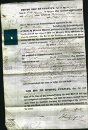 Deed by Married Women - Elizabeth Gunter-Original Ancestry