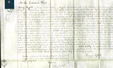 Court of Common Pleas - Jane West-Original Ancestry