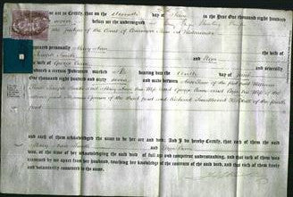 Deed by Married Women - Mary Ann Smith and Eliza Crane-Original Ancestry