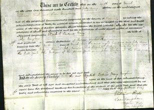 Deed by Married Women - Elizabeth Fortune Mary Vaughan-Original Ancestry