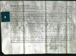 Deed by Married Women - Susan Sophia, Lady Dacre-Original Ancestry