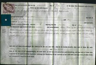 Deed by Married Women - Mary Ann Smith and Eliza Crane-Original Ancestry