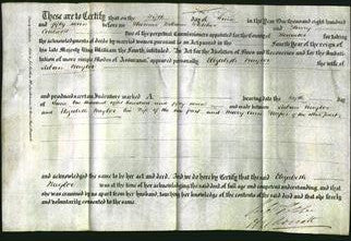 Deed by Married Women - Elizabeth Naylor-Original Ancestry