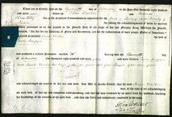 Deed by Married Women - Sarah Walker Simpson-Original Ancestry