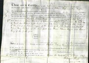 Deed by Married Women - Elizabeth Fortune Mary Vaughan-Original Ancestry
