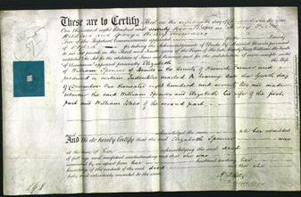 Deed by Married Women - Elizabeth Spencer-Original Ancestry