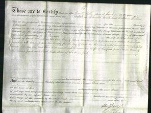 Deed by Married Women - Sarah Trevesso Best-Original Ancestry
